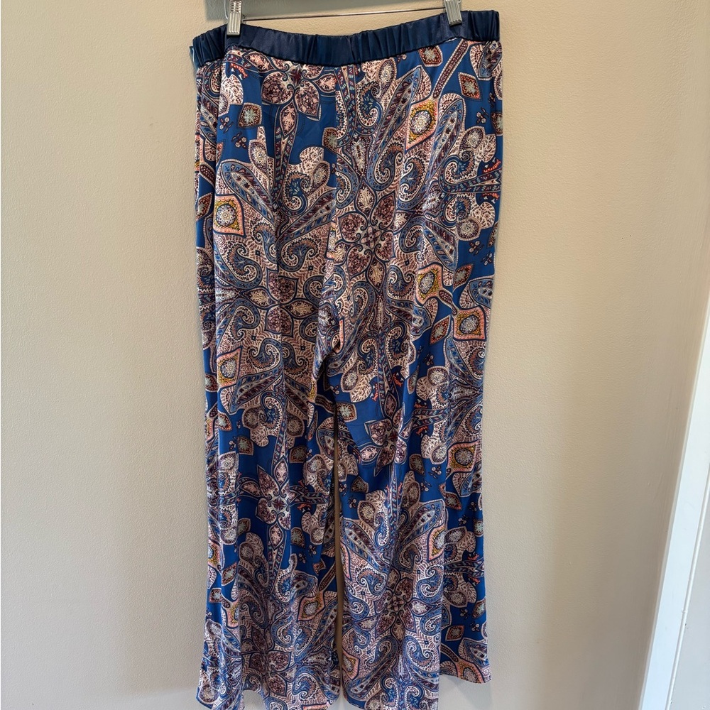 Elevenses by Anthropologie Ines Wide Leg Pants - Picture 4 of 13